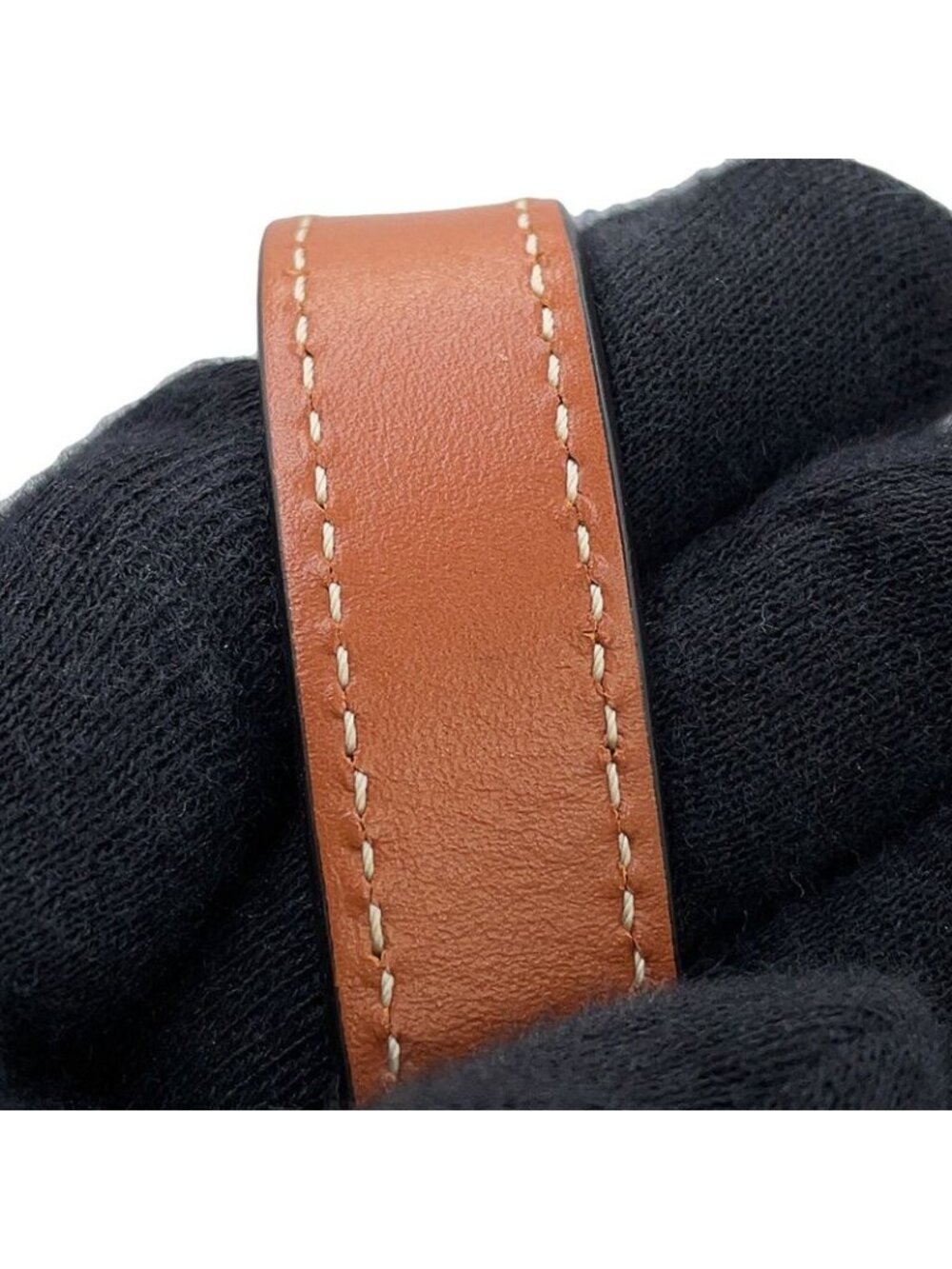 Celine Handbag Triomphe Ava Mini Calf Leather White - Picture 9 of 10